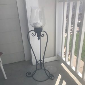 Candle Vase and Stand
